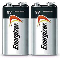 2 Energizer Max 9V Batteries, The Perfect Choice of Power for All 9V Battery Operated Devices