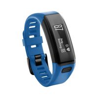 Makaor Replacement Wrist Band, New Replacement Soft Silicone Bracelet Strap Wristband for Garmin Vivosmart HR (Blue, Adjusted to fit 5.70"-8.26" (145mm-210mm) Wrist)