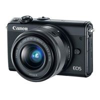 Canon EOS M100 Mirrorless Camera with EF-M 15-45mm f/3.5-6.3 is STM Lens, Black