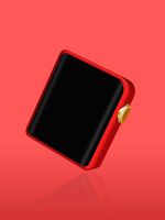 Music Player Shanling M0 Hi-Res Bluetooth Touch Screen Portable Music Player (Red and Gold, Limited Edition)