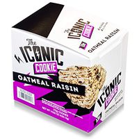 ICON Meals Protein Cookie | The Iconic Cookie | No Eggs, Gluten Free & 15g Protein | 6 Cookies (Oatmeal Raisin)