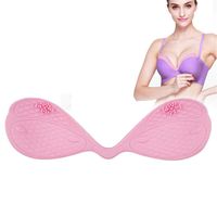 ZZZXZ Electric Chest Massager USB Vibration Bust Lift Enhancer Machine with Hot Compress Function and Remote Control for Chest Enlargement Anti Sagging