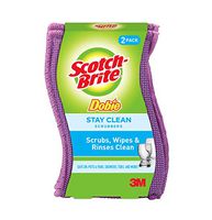 Scotch-brite Clean Rinse Scrubber 202, 2-Count (Pack of 3)