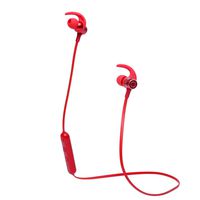 Wireless Bluetooth Headphones, Bluetooth 4.2 Best Sport Stereo Headset, Noise Cancelling Rainproof and Sweatproof Earphones, Running Workout 8 Hour Battery(Red)