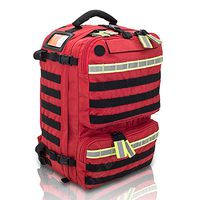 PARAMED’S Rescue & Tactical Backpack (Red) | Medium Capacity Basic Life Support (BLS) Backpack | EMS Rescue Medical Rescue Bag | First Responder | EMT Bag |