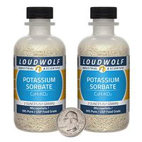 Potassium Sorbate / 4 Ounces / 2 Bottles / 99% Pure USP Food Grade/Micropellets/USA