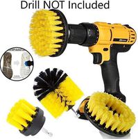 Drill Brush Accessory Kit, Power Scrub Brush Cleaning Kit, Suitable for Bathroom Surfaces, Showers, Kitchens, Cars, Floors, Tiles and Grouts