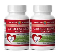 antioxidant Boost - Cholesterol Relief - Low Cholesterol Diet - 2 Bottles (120 Capsules)