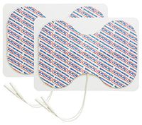 TensCare – 2 x Butterfly Electrode Pads, Ideal for Pain Relief or Muscle Growth Large Areas (Back, Thighs, Bottom) - to be Used with TENS or EMS Units