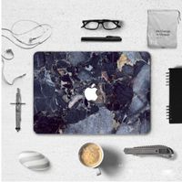 MacBook Air 13" Top Cover Vinyl - Blue Stone Marble