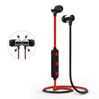 Zippem Bluetooth Neckband Waterproof Sporting Earphones Stereo Wireless Earphones Earbud Headphones