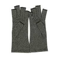Yakio 2019 Premium Arthritis Compression Gloves for Men & Women (Grey, Medium)