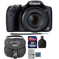 Canon PowerShot SX530 HS Digital Camera + 32GB Memory Card + Reader + Camera Case
