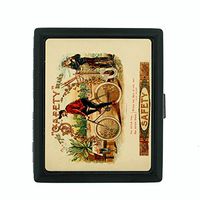 Perfection In Style Metal Cigarette Case Vintage Tobacco Labels Design 008