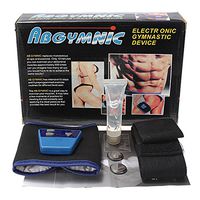 AB Gymnic Electronic Muscle Arm leg Waist Abdominal Massage Slim Belt by 24/7 store