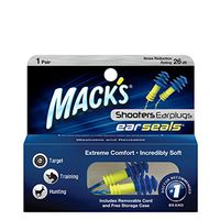 Mack's Shooters Ear Seals Ear Plugs, 1 Pair