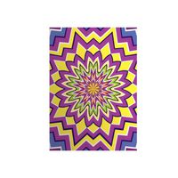 Daycraft Illusions 6.5mm A5 Lined Paper - Purple/Yellow/ Green