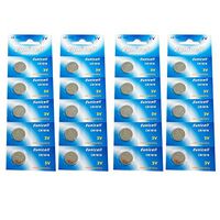 Eunicell CR1616 Lithium Blister Pack 3V 3 Volt Coin Cell Batteries (20 pcs)
