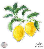 GT Graphics Lemons - 12" Vinyl Sticker Waterproof Decal