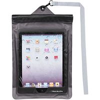 Travelon Luggage Waterproof ipad Pouch, Charcoal, One Size