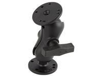 Ram Mount Mount with 2 x 2 1/2-Inch Bases and B Arm, Black