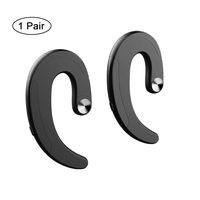 Non Ear Plug Wireless Headphones, Truly Wireless Headphones Ear-Hook Wireless Headphones with Microphone, Handsfree Headset for Running Business Driving(1 Pair)