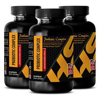Digestive enzymes with probiotics - PROBIOTIC Advanced Blended Complex - Bacteria for Digestive System - probiotics for Women Weight Loss - 3 Bottles 180 Capsules
