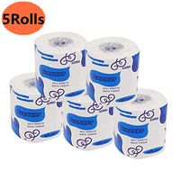 Toilet Paper Roll - Silky & Smooth Soft Professional Series Premium 3-Ply Toilet Paper, Home Kitchen Toilet Tissue, Highly Absorbent Hand Towels for Daily Use, 10 Rolls (5rolls)