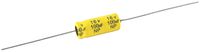 NTE Electronics NPA10M63 Series Npa Aluminum Non Polarized Electrolytic Capacitor, 20% Capacitance Tolerance, Axial Lead, 10Μf Capacitance, 63V