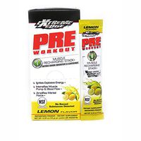 Bluebonnet Nutrition Extreme Edge Pre Workout Powder, Lemon Flavor, 200 Gram