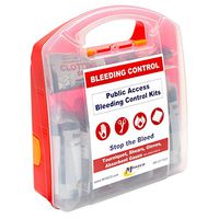 Stop The Bleed Kit Public Access Includes Military Style Tourniquet Plastic Case