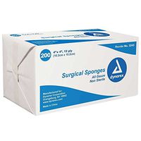 Gauze Sponges, Bulk, Non-Sterile - 2" x 2", 12 ply