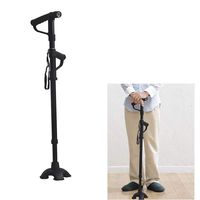 CHAONAO Walking Sticks Anti-Skid Adjustable Telescopic Canes with LED Light 10 Adjustable Height for Men Women Seniors Disabled and Elderly