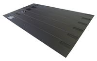 EZIBLANK 19" Black Blanking Panels - 10 Sheets of 6U Per Carton - Easy, Tool-Less Installation