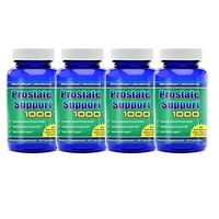 Super Prostate Support 1000 Helps Maintain Urinary Health and Prostate Function Includes Saw Palmetto and Over 30 More All Natural Herbs 4 Bottles