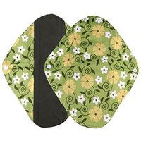 Clearance Mama Cloth,WYTong Light Reusable Washable Bamboo Charcoal Cloth Menstrual Pad Mama Pad for Women (Green, M)