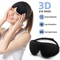Best Sleep Eye Mask for Women & Men.100% Block All Light.No Slip Off.Ultra Comfortable and Lightweight.Perfect 3D Contoured Sleep Mask.Blindfold 3D Eye Cover.Premium Soft Lycra with Adjustable Strap