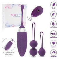 3 in 1 Kegel Ball Kit Massager Kegel Weight for Beginners & Advanced with Romote Doctor Recommended Women Kegels Effectively Tightening & Pelvic Floor Exercises