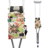 Crutch Bag Universal Crutches Accessory Crutch Carryon Pouch (Green, Polyester)