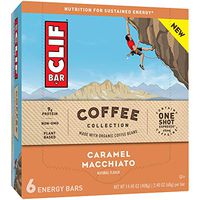 Clif Bar Energy Bar, Caramel Macchiato, 2.4 Ounce, 6 Count