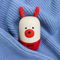 Mole Hand Warmer, Cute pet Mini Hand Warmer, Portable Hand Warmer-Red Deer