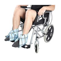 Fushida 2 PCS Heel Protectors,Foot Protector Pillows Use High Elastic Sponge Material,Secure Comfort Heel Pillow Protector Prevent Decubitus Ulcers Relief(Plaid, FYH022)