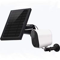 CTVISON Outdoor Wireless Rechargeable Solar Powered Security Camera System,1080p HD 2-Way Audio Night Vision with PIR Motion Sensor SD Card Slot and Cloud Service,Compatible with Alexa