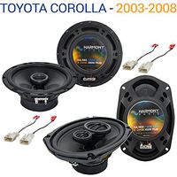 Compatible with Toyota Corolla 2003-2008 Factory Speaker Upgrade Harmony R65 R69 Package New