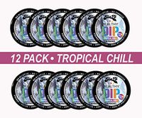 TeaZA Herbal Tropical Chill Pouch -Nicotine Free, Caffeine Free, Tobacco Free Pouches [12 Pack]