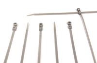 THE CIMPLE CO - 11 inch Grey Nylon Zip Ties : Strong Zip Tie, Wire Ties : Indoor and Outdoor Rated -Screw Mounting Hole, Made in The USA, Zip Ties (Wire Ties, Cable Ties), 100 Pack - Gray - 11"