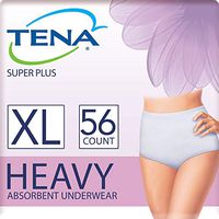 Tena Incontinence Underwear for Women, Super Plus Absorbency 56 count