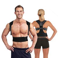GYQ Posture Corrector for Women & Men, Adjustable Clavicle Brace Perfect for Shoulder Support, Upper Back Correction, Medical Kyphosis Trainer Under Clothes