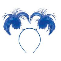 Amscan Ponytail Headband, Party Accessory, Blue