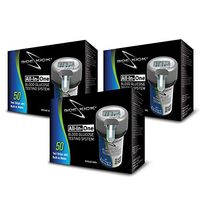 Sidekick All-in-One Glucose Meter Kit – Built in Meter, 50 Test Strips, Lancing Device, 10 Lancets, Control Solution, and GoPak (Pack of 3)